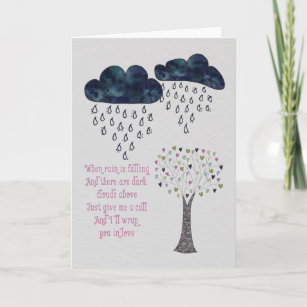 Show someone you care and are thinking of them. card