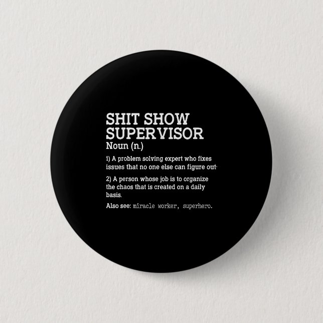 Show Supervisor A Problem Solving Expert Who Fixes Button (Front)