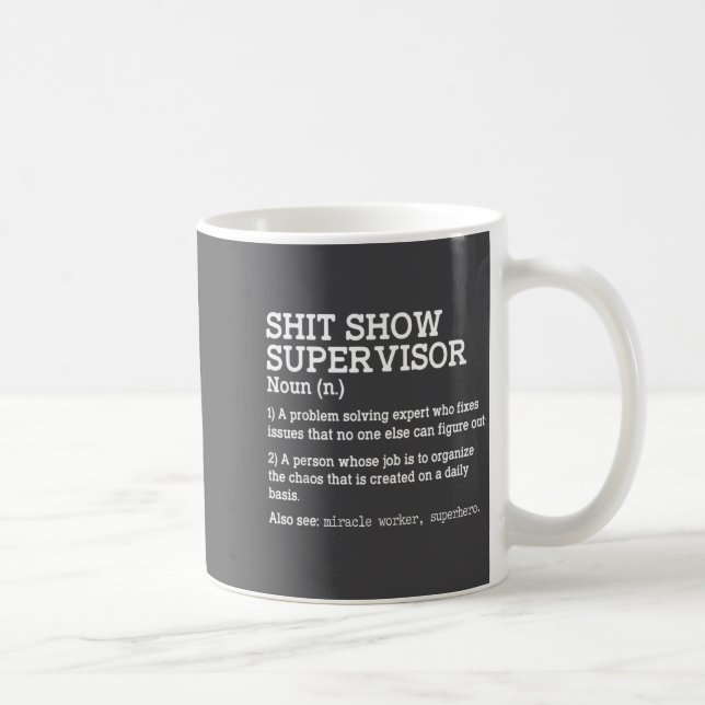 Show Supervisor A Problem Solving Expert Who Fixes Coffee Mug (Right)