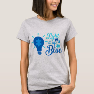 Show Support For Autism Acceptance With This Color T-Shirt