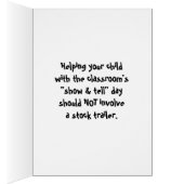 Show & Tell Day - Cowboy Parenting (Inside (Right))