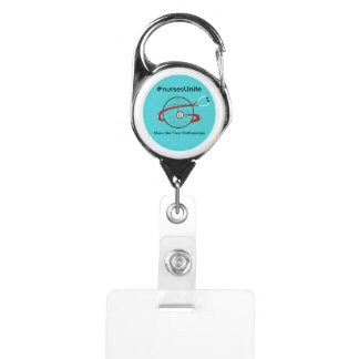 Show them your badge! badge holder