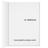 Show you care. (Inside (Right))