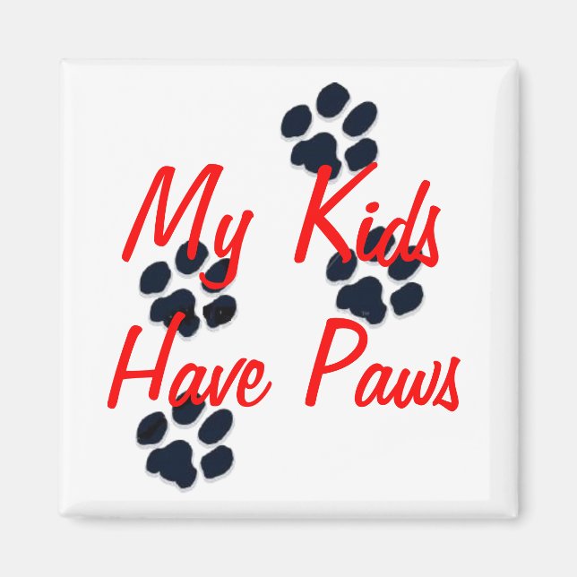 Show your animal pride magnet (Front)