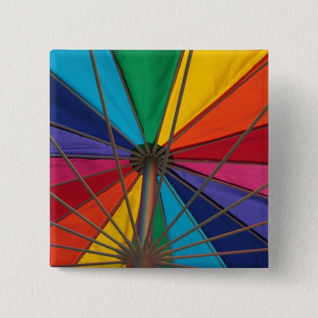 Show Your Beach Colors! Button (Front)