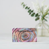Show Your Colors Fiber Business Card (Standing Front)