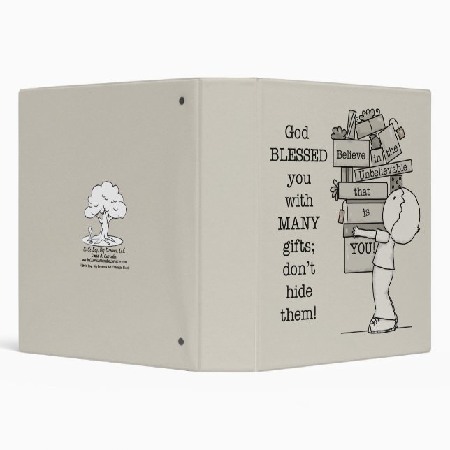 Show Your Gifts 3 Ring Binder (Background)