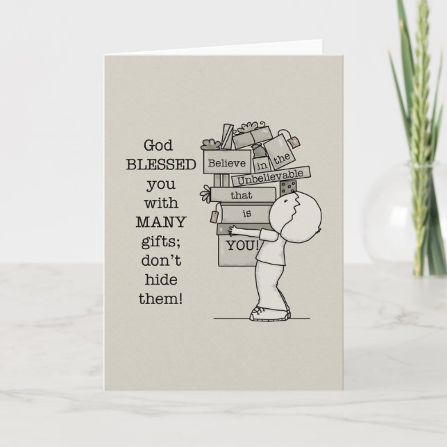 Show Your Gifts Card (Front)