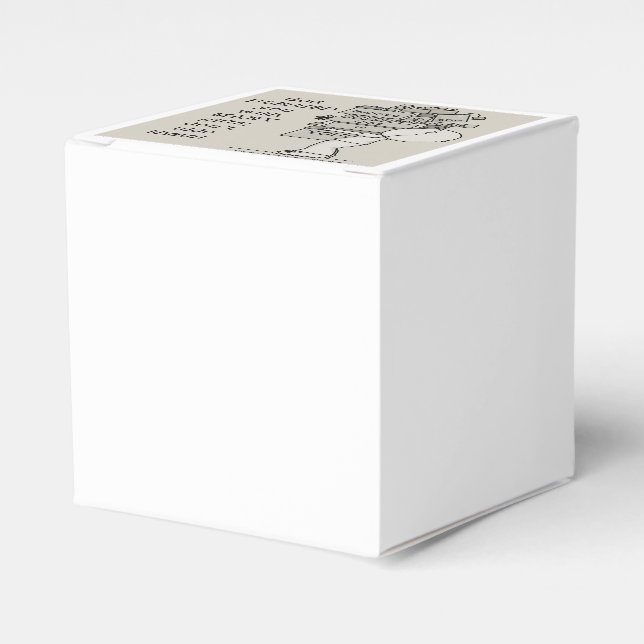 Show Your Gifts Favor Boxes (Front Side)