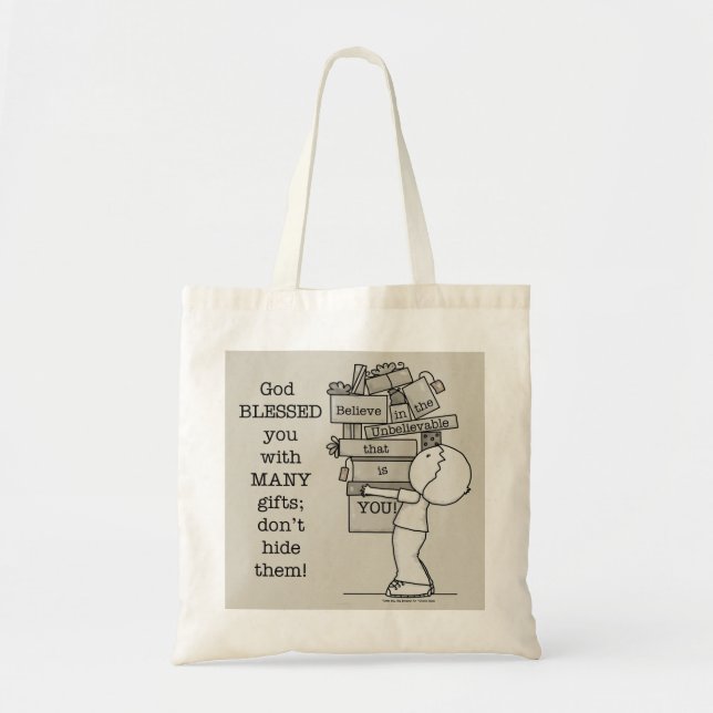 Show Your Gifts Tote Bag (Front)