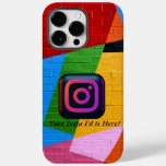 Show Your Insta Love: Official Instagram Logo Case-Mate iPhone 14 Pro Max Case