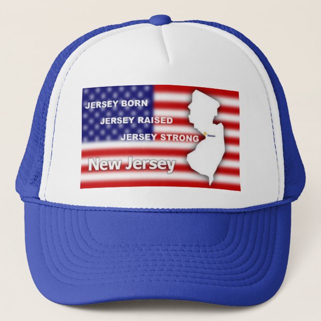 Show your Jersey pride!! Trucker Hat (Front)