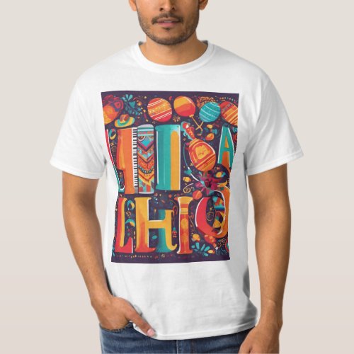 Show Your Latin Pride with Latinaholic T_Shirt