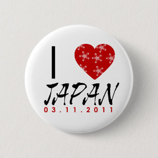 Show Your Love To Japan Pinback Button