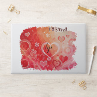 Show your love with this colorful and romantic des HP laptop skin