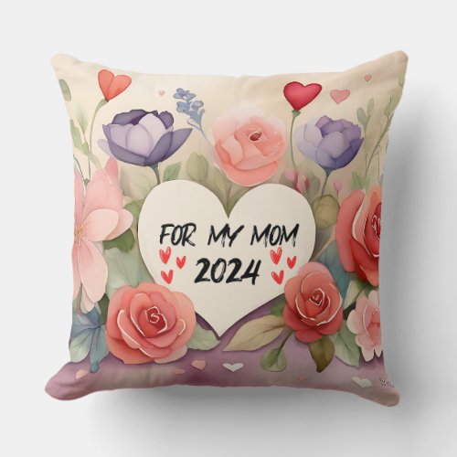 Show Your Mom How Much You Care with a Unique Throw Pillow