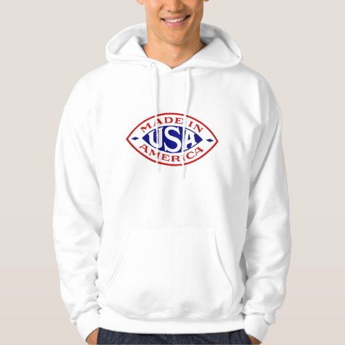 Show Your Pride _ Vintage Made In USA Hoodie