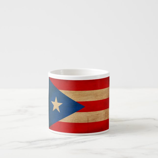 Show your Puerto Rico Pride! Espresso Cup (Front)