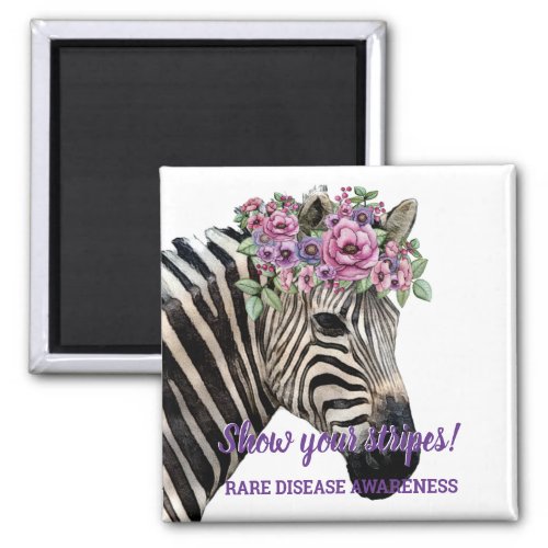 Show Your Stripes Rare Disease Awareness Magnet