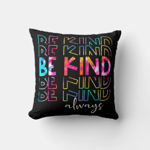 Show your support for Unity and Humanity. be human Throw Pillow
