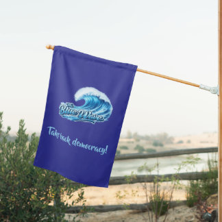 Show your support - take back democracy - 2026 house flag