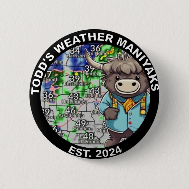 Show Your Yak Spirit! Button (Front)