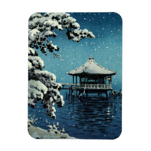 Showa Era, Winter by Tsuchiya Koitsu Magnet
