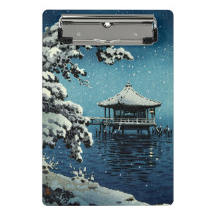 Showa Era, Winter by Tsuchiya Koitsu Mini Clipboard