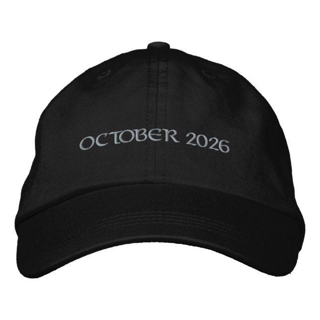 Showcase OCTOBER 2026 Navy Alternative Trucker-Hat Embroidered Baseball Cap (Front)