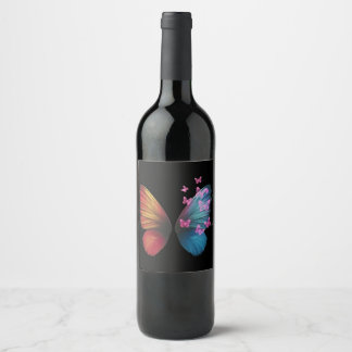Showcase the beauty wine label