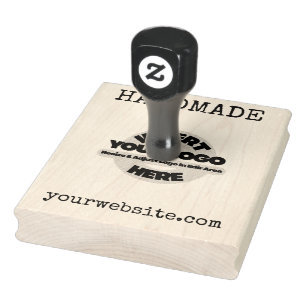 Showcase your creativity with our Handmade Website Rubber Stamp