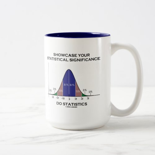 Showcase Your Statistical Significance Statistics Two_Tone Coffee Mug