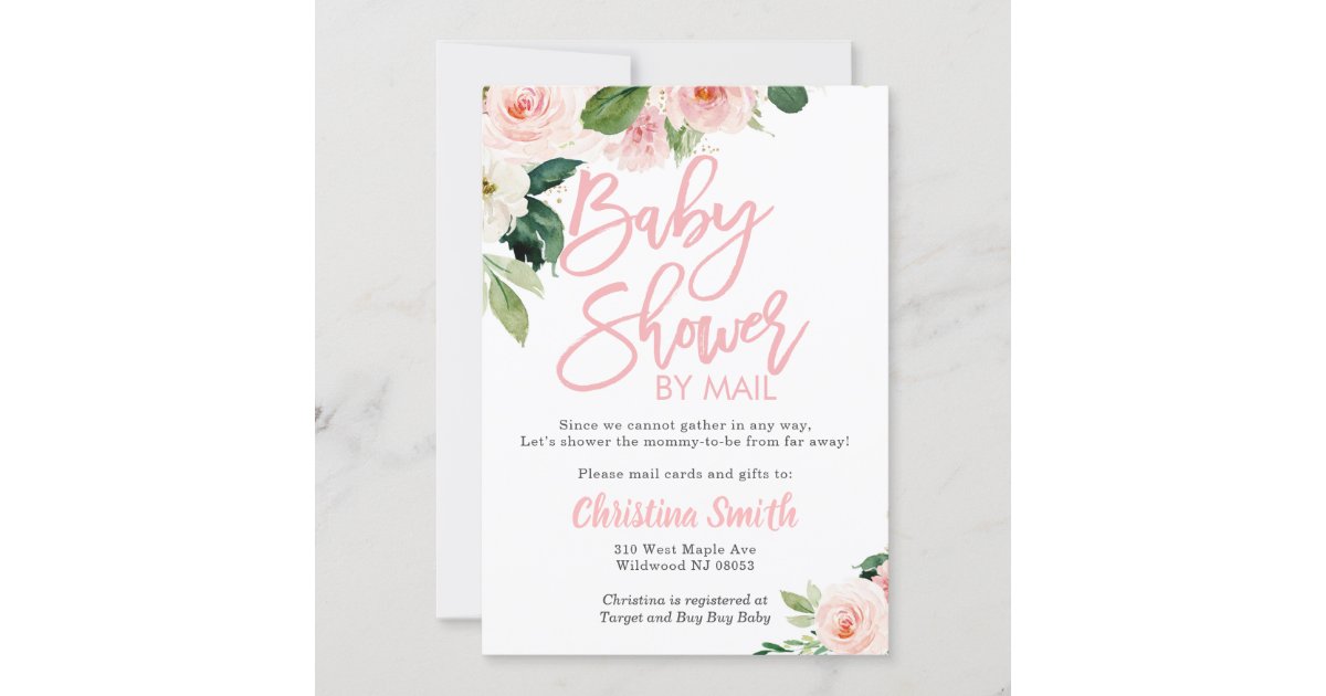 Shower by Mail Baby Shower Invitations Zazzle