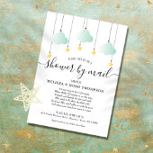 Shower By Mail Long Distance Neutral Green Baby Invitation