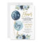Shower by Mail Navy blue balloon baby shower boy