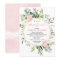 Shower by mail pink gold greenery baby shower