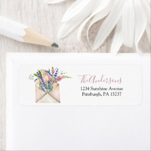 Shower by Mail Return Address Label