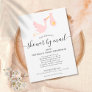 Shower By Mail Sprinkle Pink Baby Girl Invitation