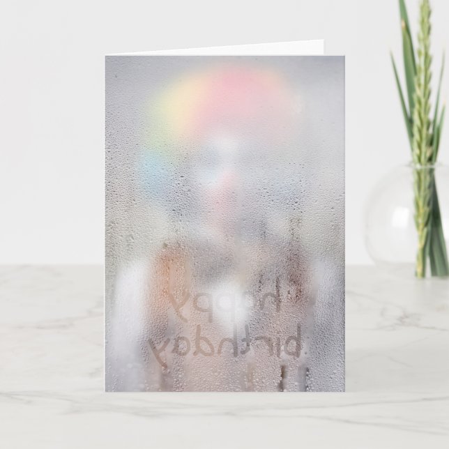 Shower Clown Card (Front)