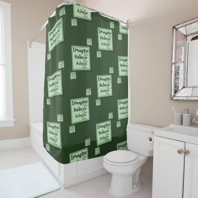 Shower Curtain Believe (In Situ)