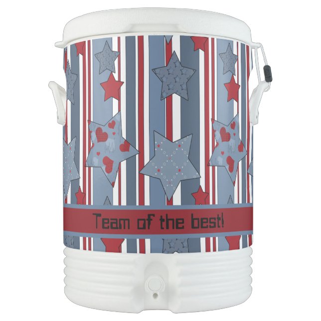 Shower Curtain Beverage Cooler (Front)