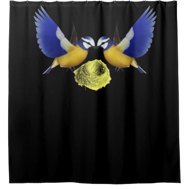 Shower Curtain Bird (Front)