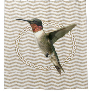 Shower Curtain Bird