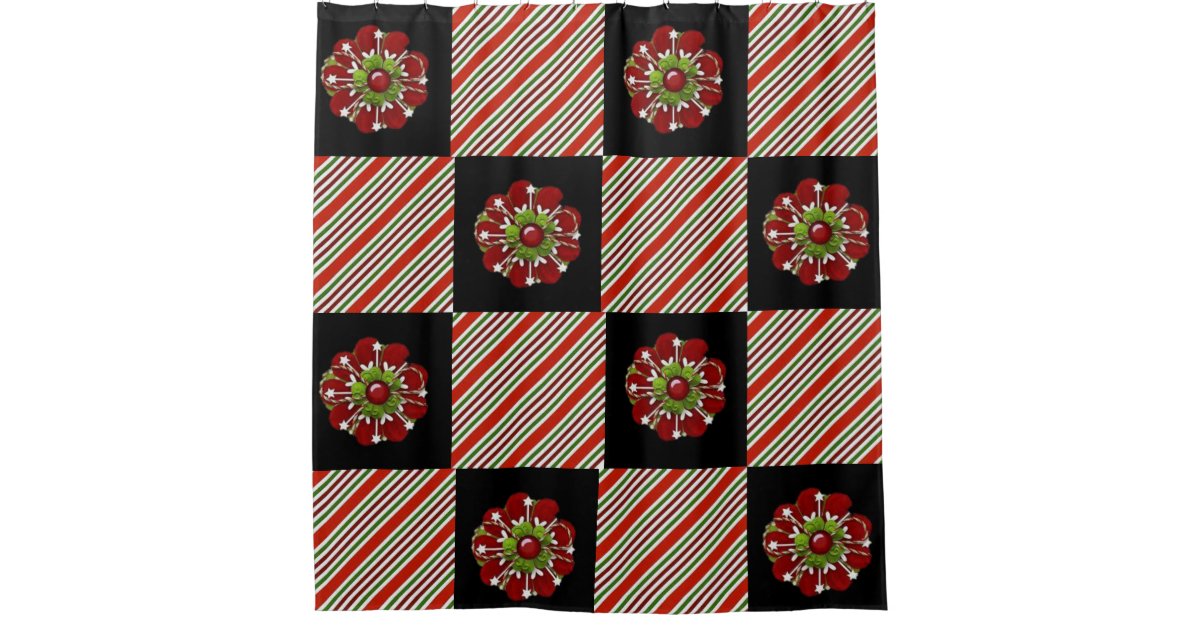 Shower Curtain Christmas Zazzle
