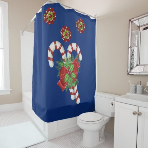 Shower Curtain Christmas