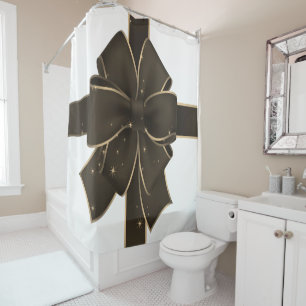 Shower curtain Christmas