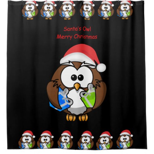 Shower Curtain Christmas