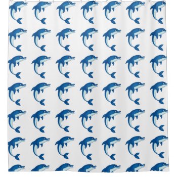 Shower Curtain/dolphins Shower Curtain by NatureTales at Zazzle