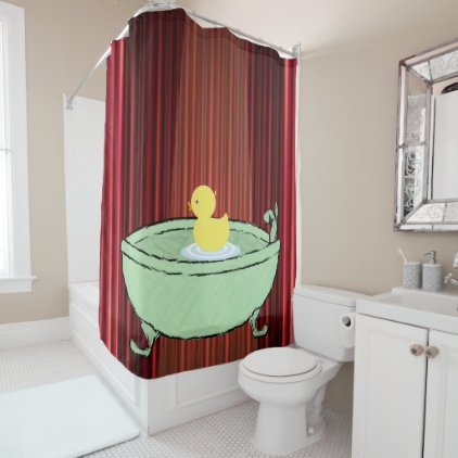 Shower curtain Ducks