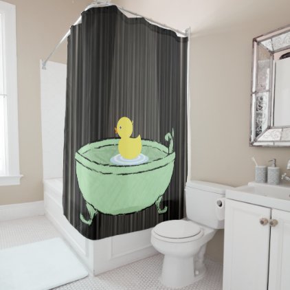 Shower curtain Ducks